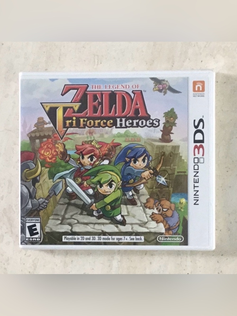 The Legend Of Zelda TriForce Heroes Nintendo 3DS Game Brand New Factory Sealed